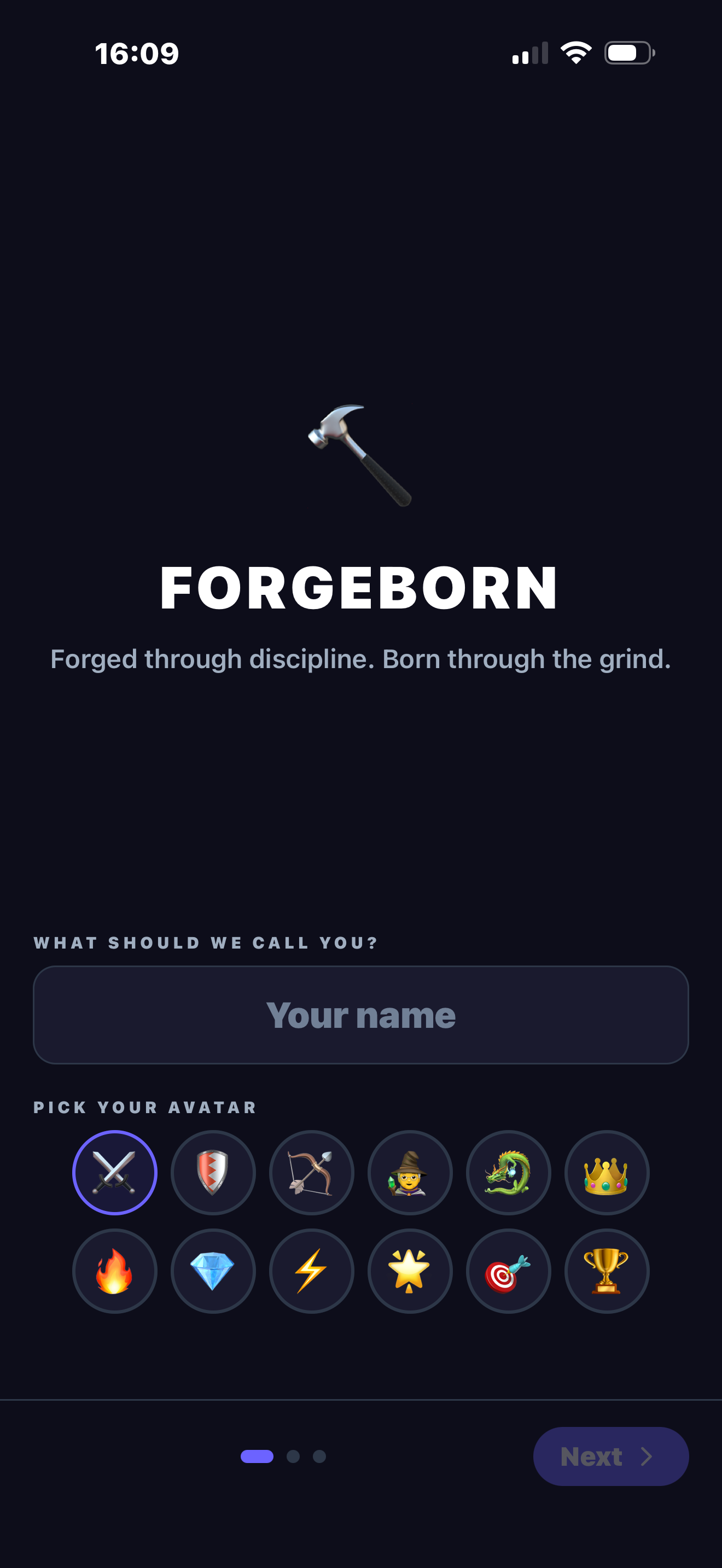 Forgeborn Onboarding